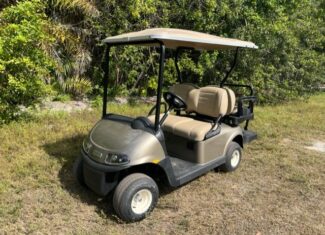 2019 EZGO RXV ELITE  – ALMOND