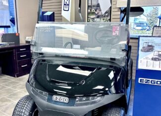 EZGO 2025 RXV Elite Black