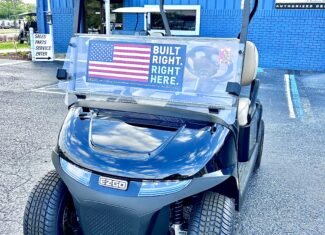 EZGO 2025 RXV Elite Black