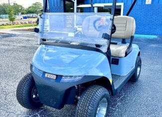 EZGO 2025 RXV Elite Ocean Gray
