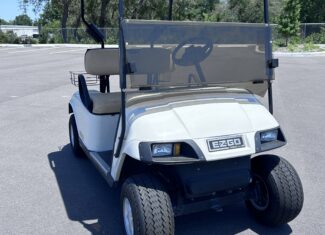 2011 EZGO TXT IVORY